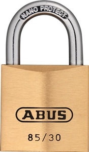 Zylindervorhangschloss 85/30 Schlosskörper-B.30mm MS versch.-schl.ABUS