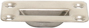 Bodenschließmulde 9009 Treibriegelverschlüsse 100 x 56 x 20mm BKS