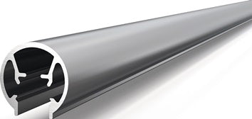 Fingerschutzprofil BS-BU-24K+ L.1980mm Bands.Band-D.24mm silberf.ATHMER