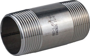 Rohrdoppelnippel EN 10226-1 NPS 3/4 Zoll 60mm SPRINGER