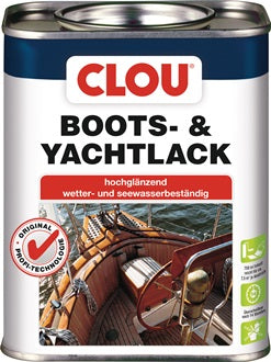 Boots-/Yachtlack farblos glänzend 0 75l Dose CLOU