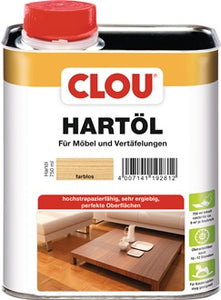 Hartöl farblos 750 ml Dose CLOU