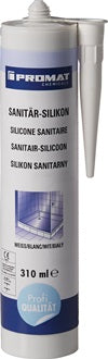 Sanitär-Silikon weiß 310 ml Kartusche PROMAT chemicals