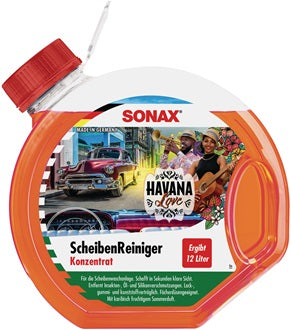 ScheibenReiniger Havana Love Konzentrat 3l Rundflasche SONAX