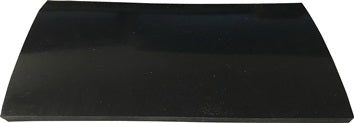 Gummiplatte B.1 4m L.10m D.3mm schwarz EPDM/SBR m.Gewebeeinlage