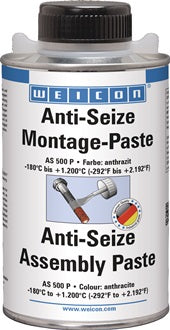 Montagepaste Anti-Seize 500g anthrazit Pinseldose WEICON