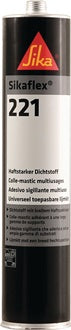 Polyurethandichtstoff Sikaflex®-221 300 ml uniweiß Kartusche SIKA