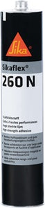 Konstruktionskleber Sikaflex®-260 N schwarz 300 ml Kartusche SIKA