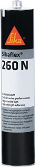 Konstruktionskleber Sikaflex®-260 N schwarz 300 ml Kartusche SIKA