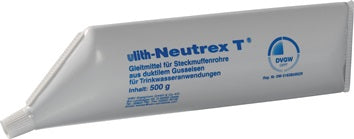 Gleitmittel NEUTREX T gräulich Einsatzgebiet f.Gussrohre 500ml Tube ULITH