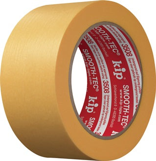 Glattkreppband 3508 SMOOTH-TEC® glatt gelb L.50m B.48mm KIP