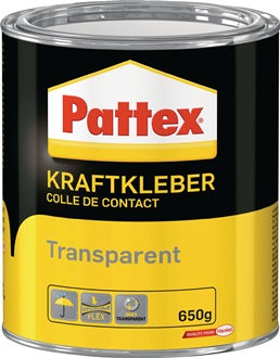 Kraftkleber transp.-40GradC b.+70GradC 650g Dose PATTEX