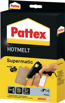 Heißklebepistole Supermatic Klebeleistung 4 5 g/min 7-10 min 11mm PATTEX