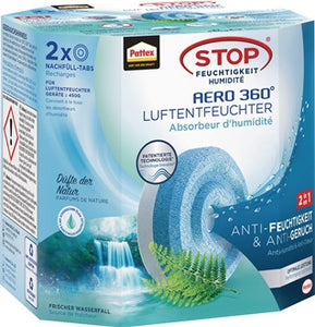 Luftentfeuchter Aero 360 2 Tabs à 450g AHAWF Waterfall Freshness Pk.PATTEX