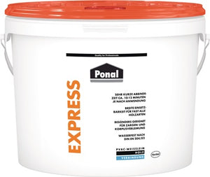 Holzleim Express 10kg EN 204: D1 D2 Eimer PONAL