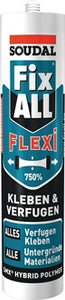 Kleb- u.Dichtstoff Fix All Flexi weiß 470g Kartusche SOUDAL