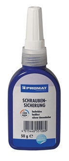 Schraubensicherung 50g hf.hochvikos rot DVGW Flasche PROMAT CHEMICALS