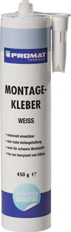 Montagekleber Profi weiß 450g Kartusche PROMAT CHEMICALS