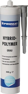 1K-Hybrid-Polymer grau 440g Kartusche PROMAT CHEMICALS