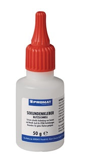 Sekundenkleber blitzschnell 50g farblos Flasche PROMAT CHEMICALS