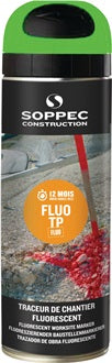 Baustellenmarkierspray FLUO TP leuchtgrün 500 ml Spraydose SOPPEC