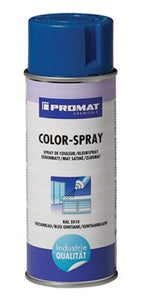 Colorspray enzianblau seidenmatt RAL 5010 400 ml Spraydose PROMAT CHEMICALS