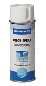 Colorspray reinweiß seidenmatt RAL 9010 400 ml Spraydose PROMAT CHEMICALS