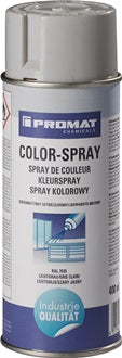 Colorspray lichtgrau seidenmatt RAL 7035 400 ml Spraydose PROMAT CHEMICALS