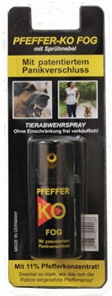 Tierabwehrspray PFEFFER-KO FOG 40 ml m.Gürtelclip Spraydose BALLISTOL