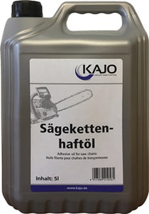 Sägekettenhaftöl 100-130 mm²/s (bei 40GradC) 5l Kanister KAJO