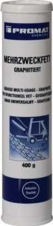 Mehrzweckfett graphitiert 400g schwarz Kartusche PROMAT CHEMICALS