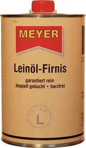 Leinöl-Firnis honigfarben 1l Dose MEYER