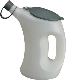 Messbecher 2l m.Schutzdeckel/Schutzkappe am Auslauf HDPE PRESSOL