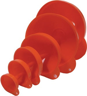 Trichter-Set 50 70 90 115 150 160mm HD-PE MAX4CAR