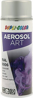 Buntlackspray AEROSOL Art weißalu.seidenmatt RAL 9006 400ml Spraydose