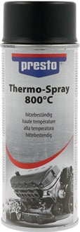 Thermo-Lackspray Profi 800GradC schwarz 400 ml Spraydose PRESTO
