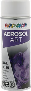 Buntlackspray AEROSOL Art reinweiß seidenmatt RAL 9010 400ml Spraydose