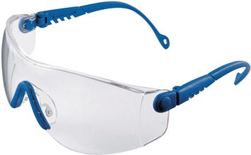 Schutzbrille Op-Tema EN 166-1FT Bügel blau Scheibe klar PC HONEYWELL