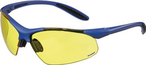 Schutzbrille DAYLIGHT PREMIUM EN 166 Bügel dunkelblau Scheibe gelb PC PROMAT