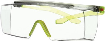 Schutzbrille SecureFit 3700 EN 166-1FT Bügel grau/lindgrün Scheibe klar PC 3M