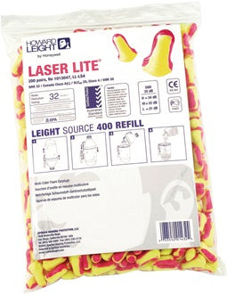 Gehörschutzstöpsel Laser Lite EN 352-2 SNR 35 dB Nachfüllpack 200 PA/Pk.