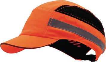 Anstoßkappe PLUS Base-Cap 52-65cm neonorange EN 812:2012 PRO FIT