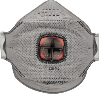 Atemschutzmaske Springfit™ 436 FFP3/V NR m.Ausatemventil JSP
