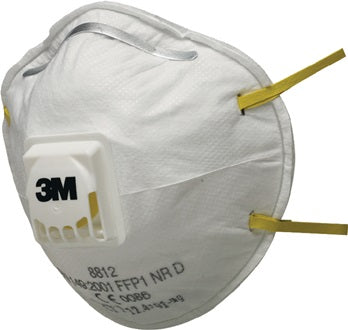 Atemschutzmaske 8812 FFP1 NR D m.Ausatemventil 10St./KT 3M