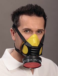Atemschutzhalbmaske Polimask GAMMA/Silikone EN 140 o.Filter Silik.EKASTU