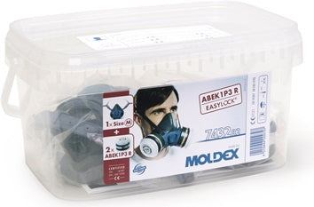 Atemschutzbox 743202 1x700201 2xA1B1E1K1P3 R Filter 943001 MOLDEX