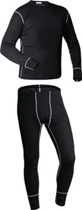 Thermofunktionsunterwäscheset DELPHI Gr.XL schwarz ELYSEE