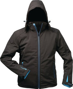Wintersoftshelljacke Uranos Gr.S schwarz/blau ELYSEE