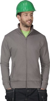 Men´s Sweatjacke Gr.XL steel grey PROMODORO