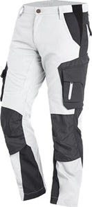 Arbeitshose FLORIAN Gr.54 weiß/anthrazit FHB